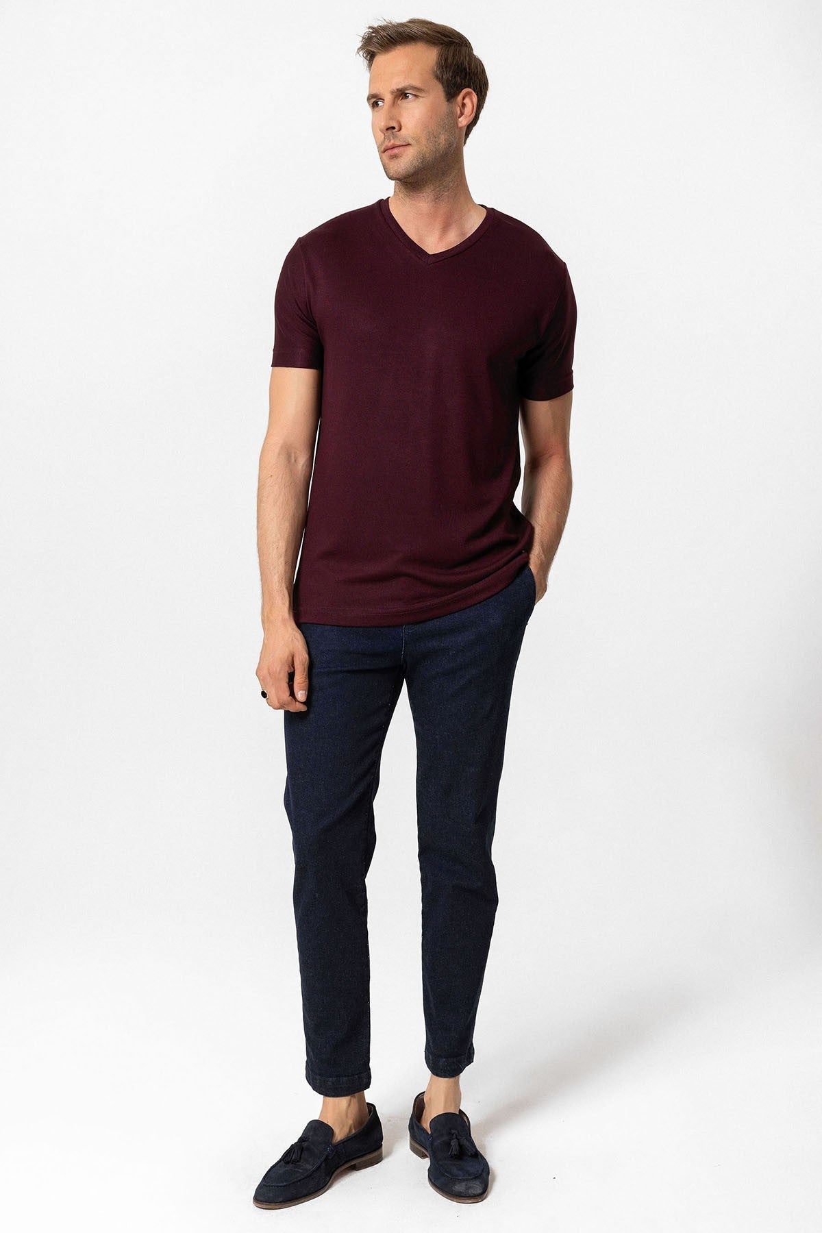 Antioch Basic V-Neck Men's T-Shirt
