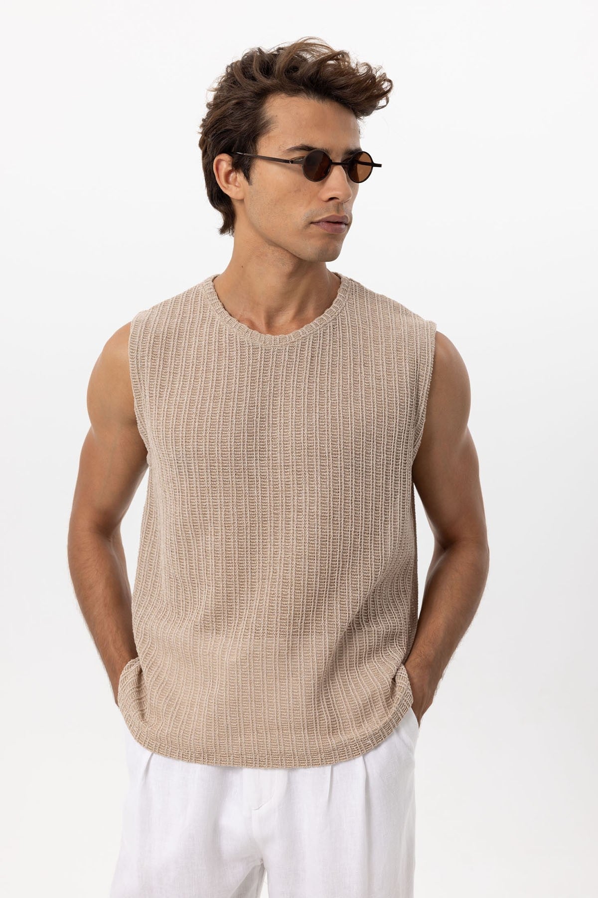 Textured Men's T-Shirt