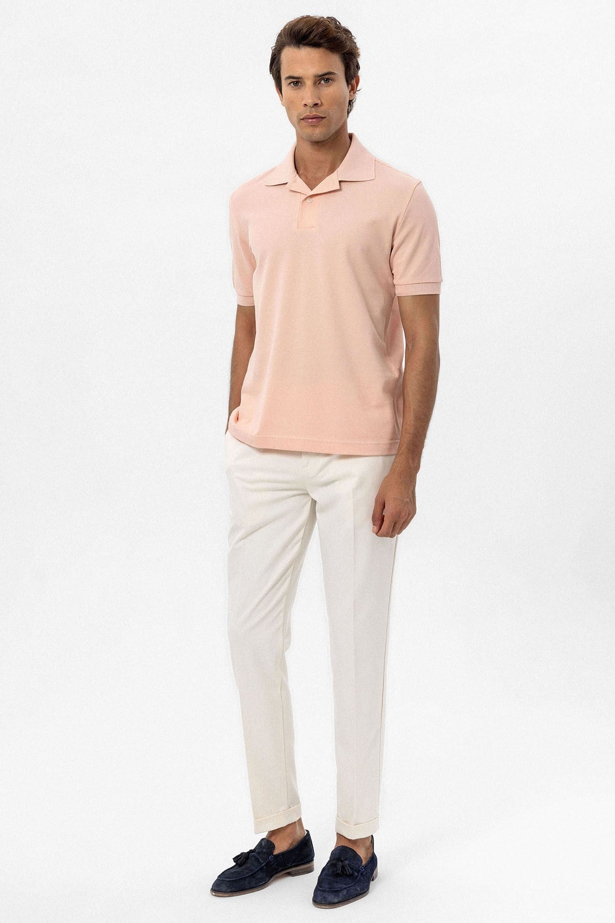 Antioch Polo-Neck Men's T-Shirt