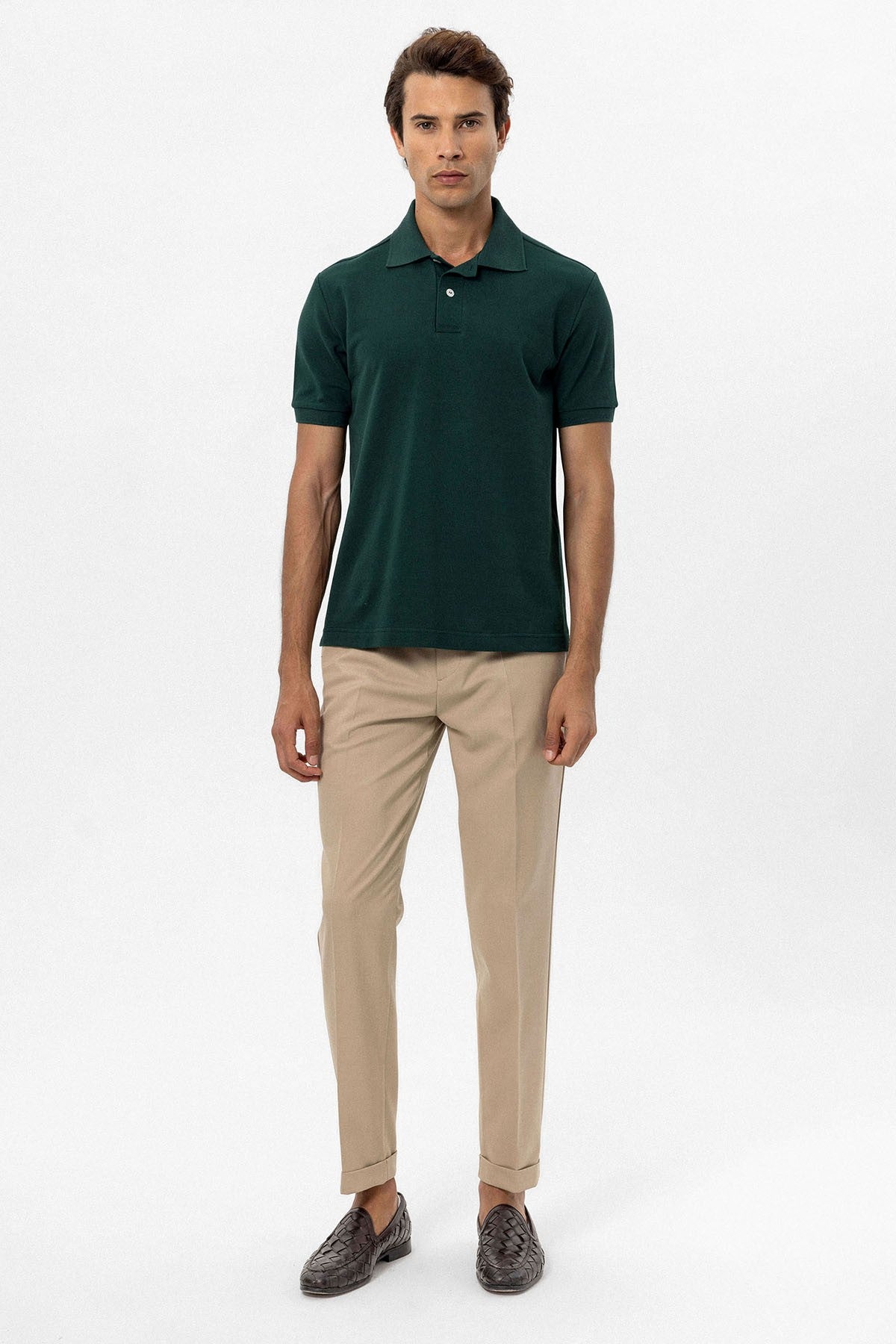 Antioch Polo-Neck Men's T-Shirt