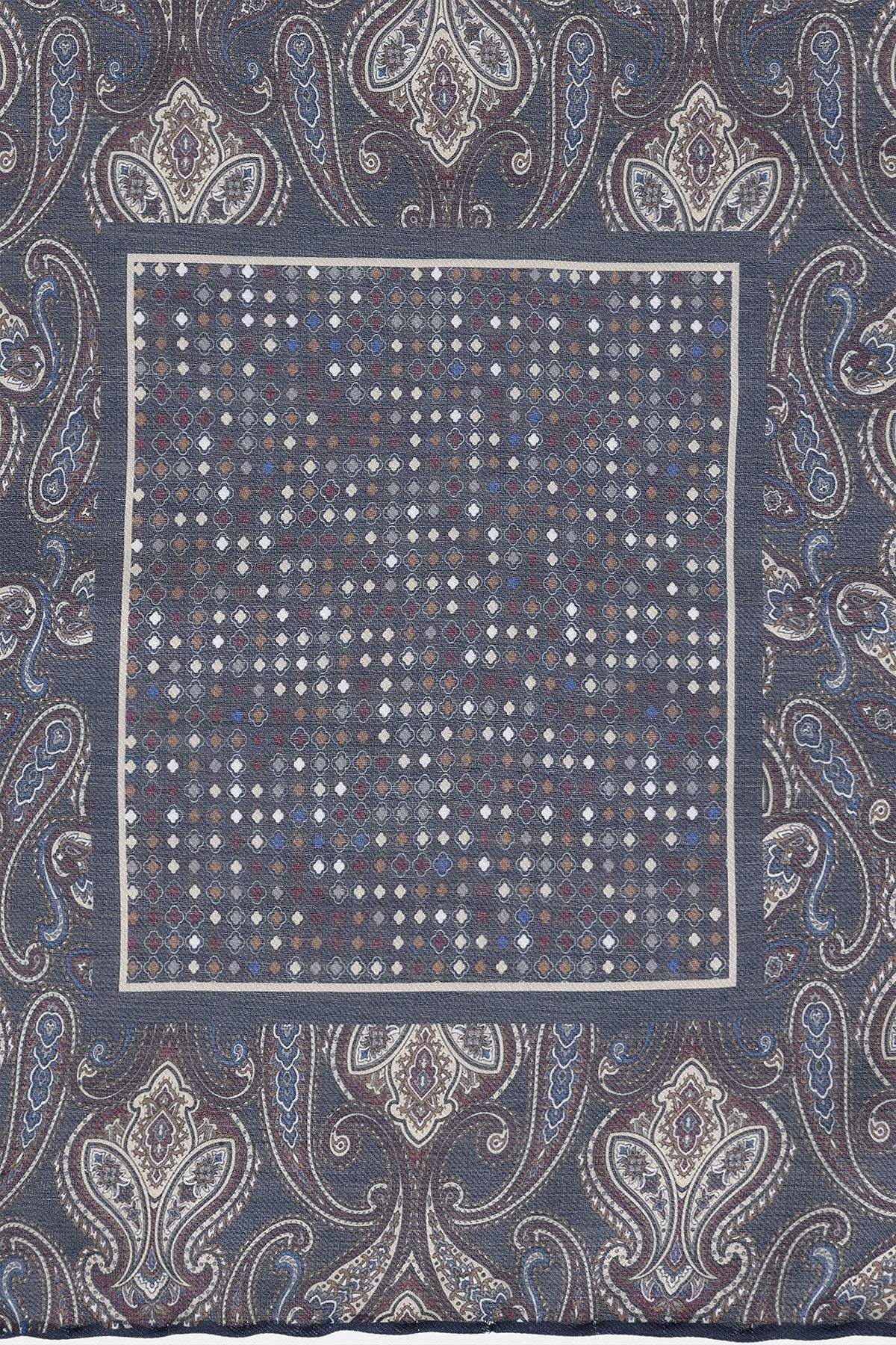 Antioch Square Scarf with Ethnic Pattern