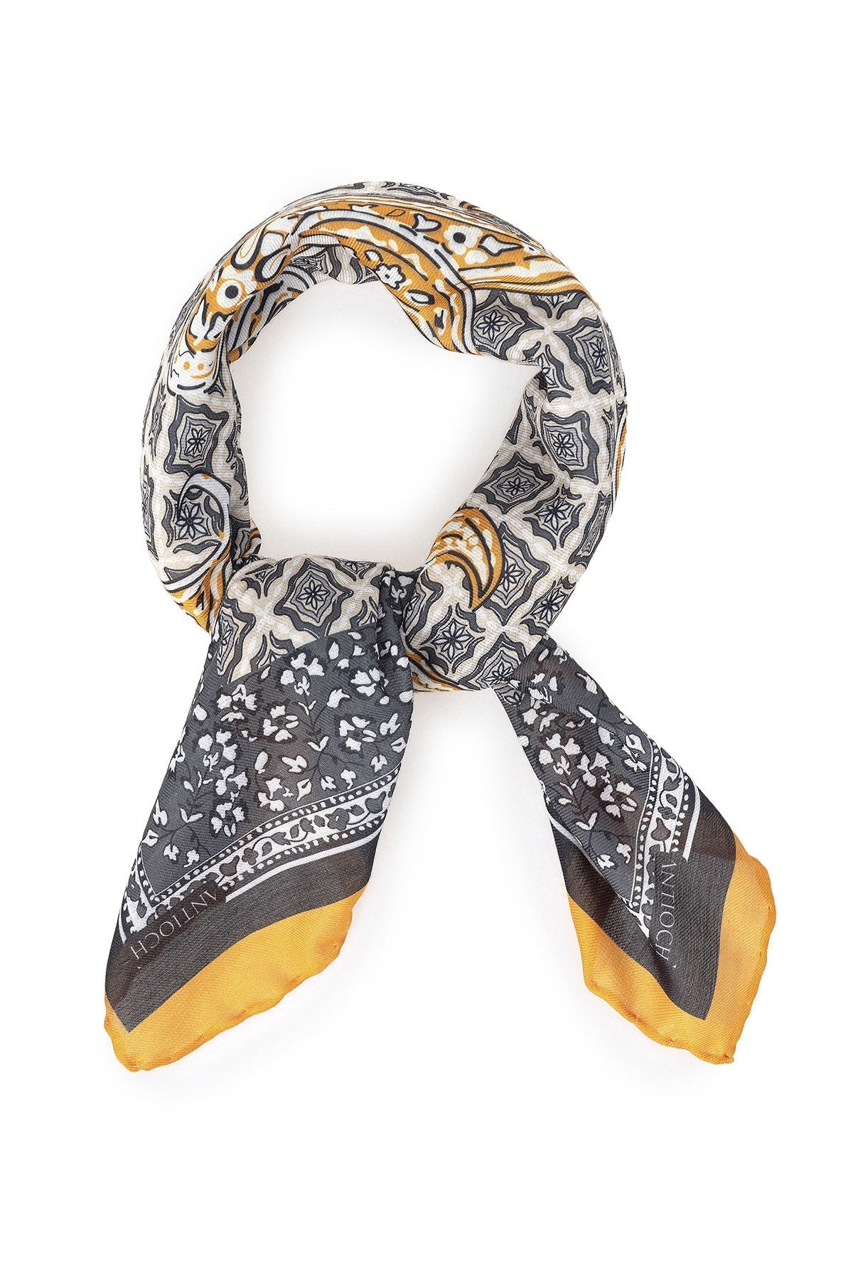 Antioch Colorful Ethnic-Patterned Scarf