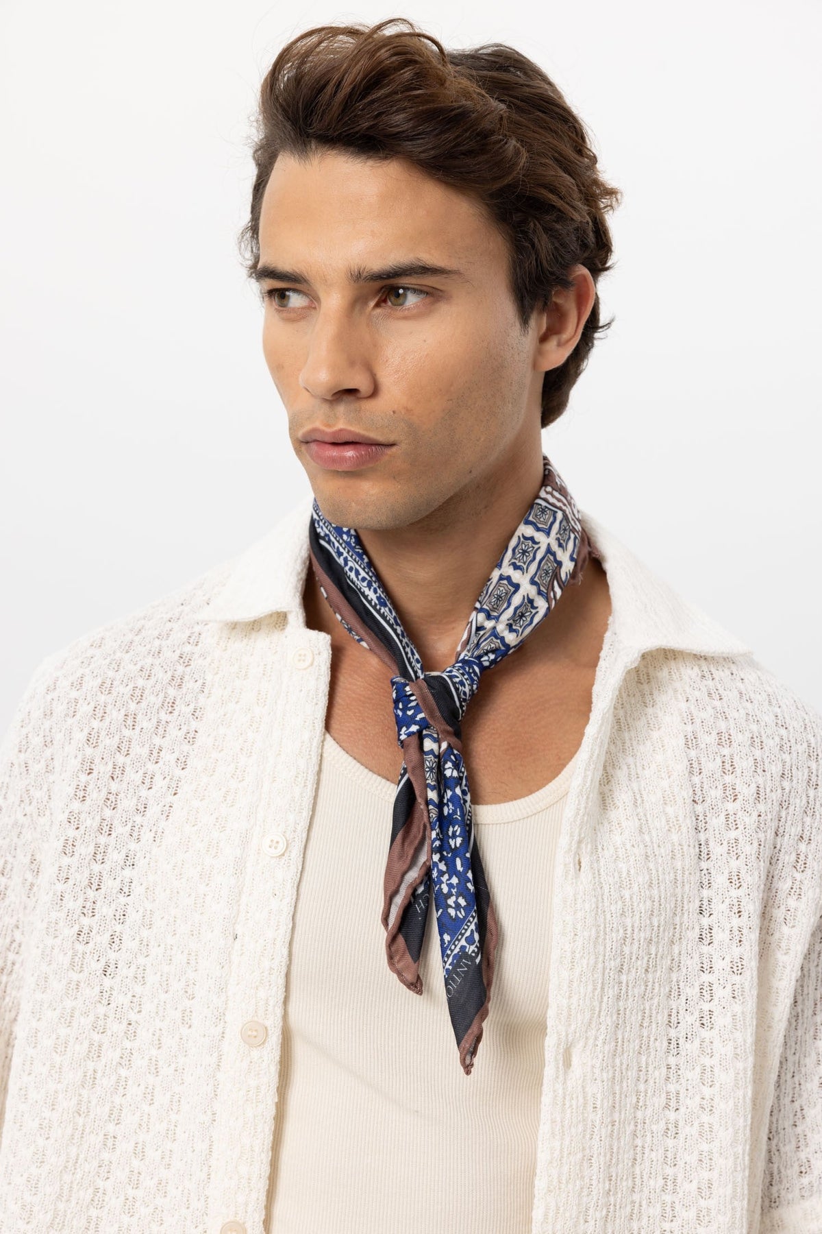 Antioch Colorful Ethnic-Patterned Scarf