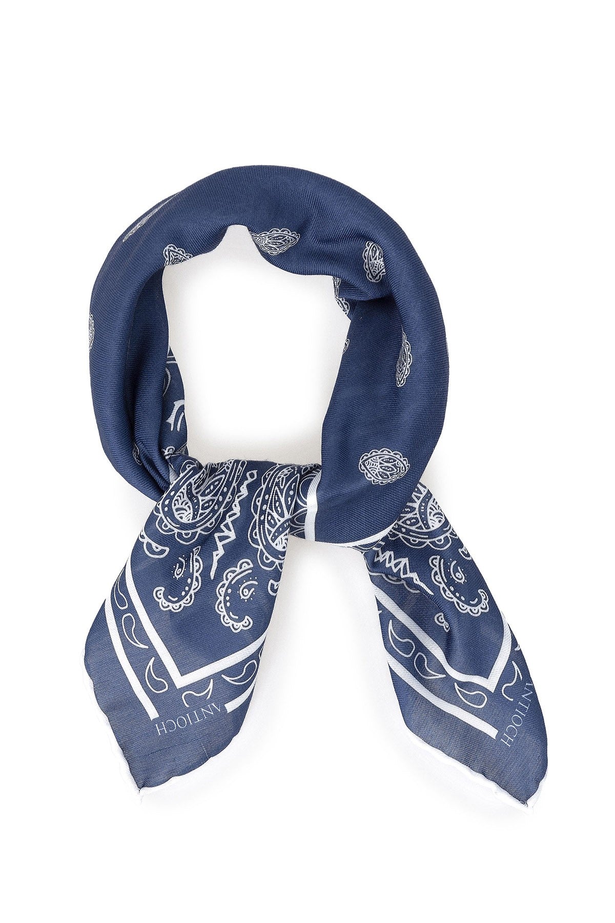 Antioch Corner Scarf with Ethnic Pattern
