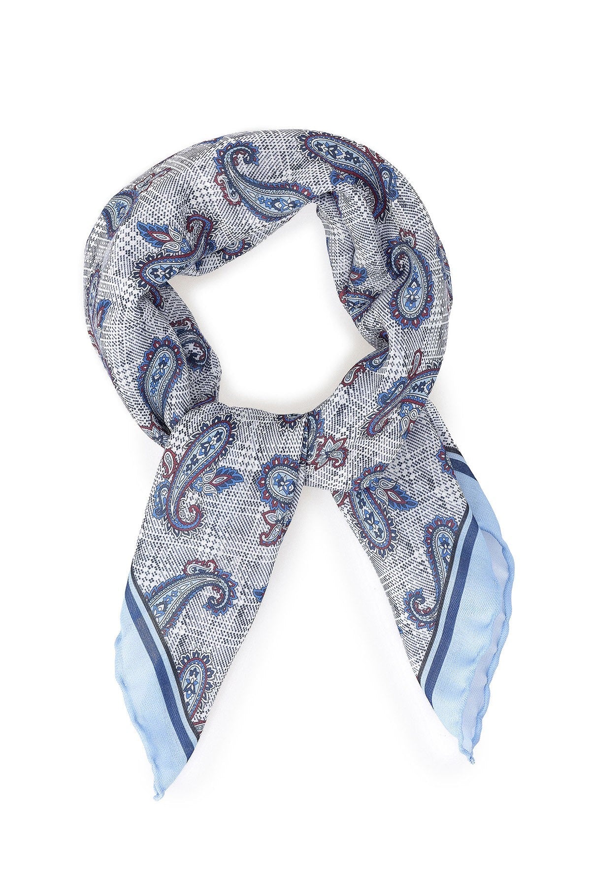 Antioch Scalloped-Pattern Scarf