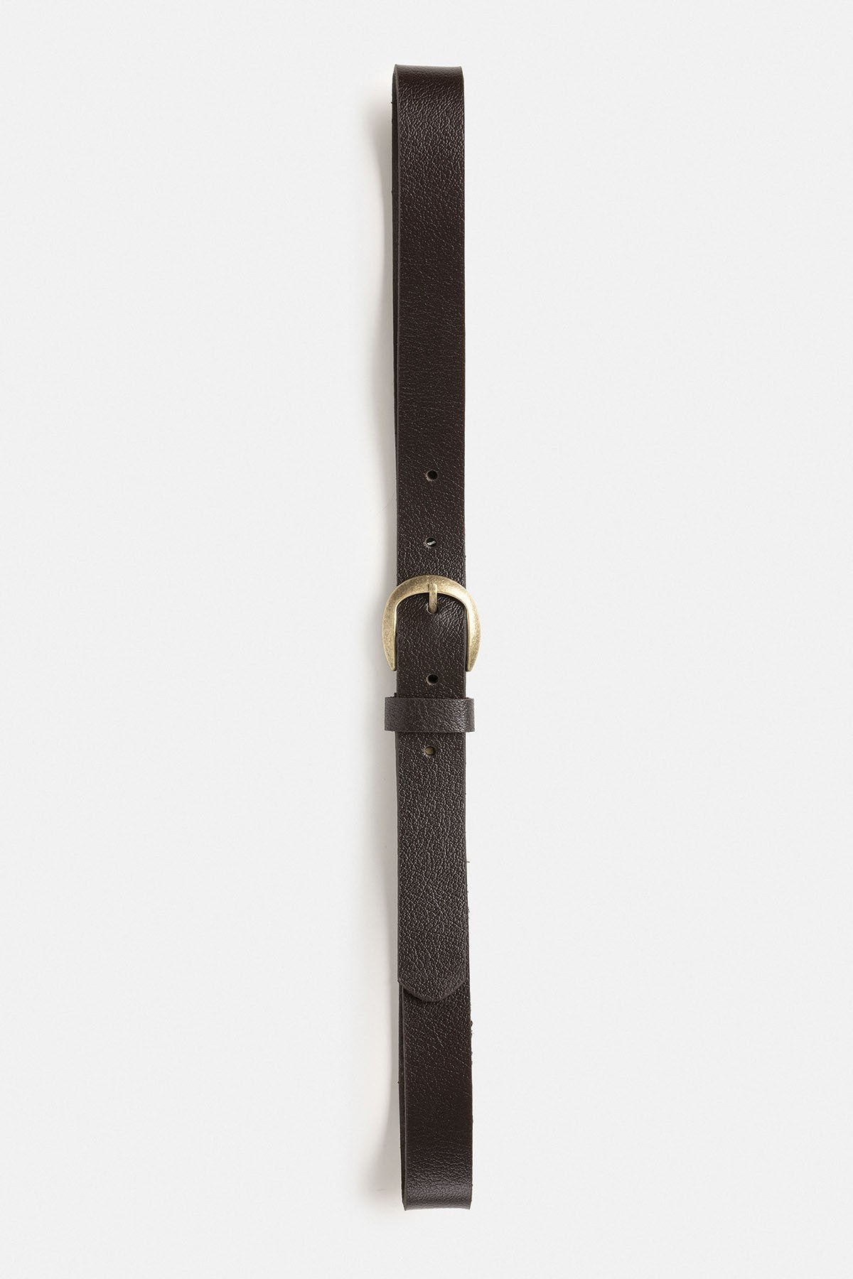 Antioch Oval Buckle Men's Leather Belt