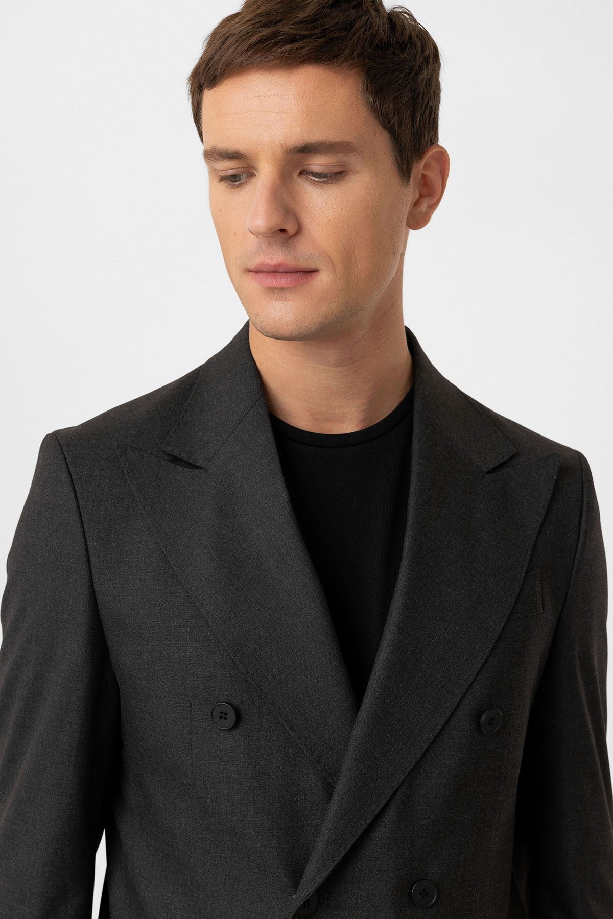 Antioch Double-Breasted Italian-Cut Men's Suit