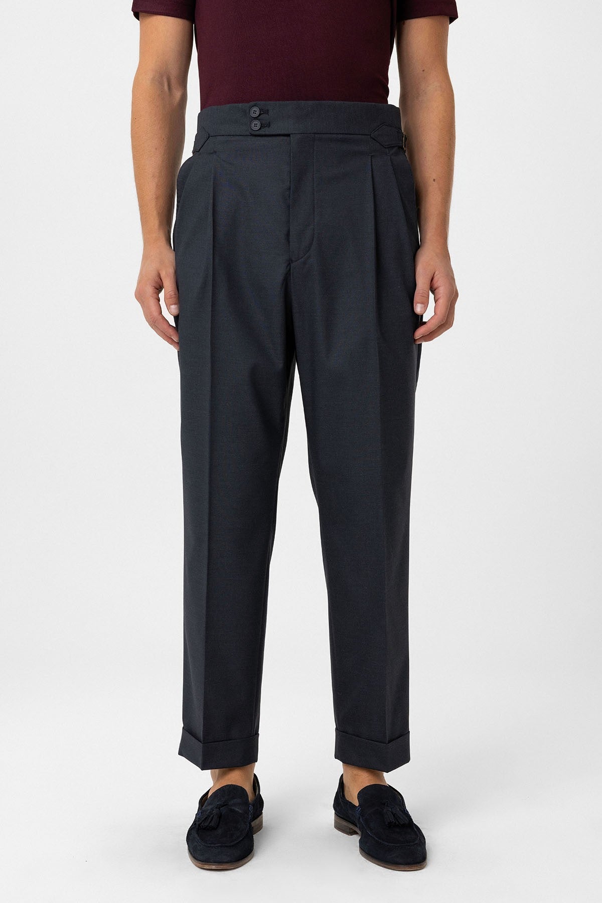 Antioch Double-Breasted Italian-Cut Men's Suit