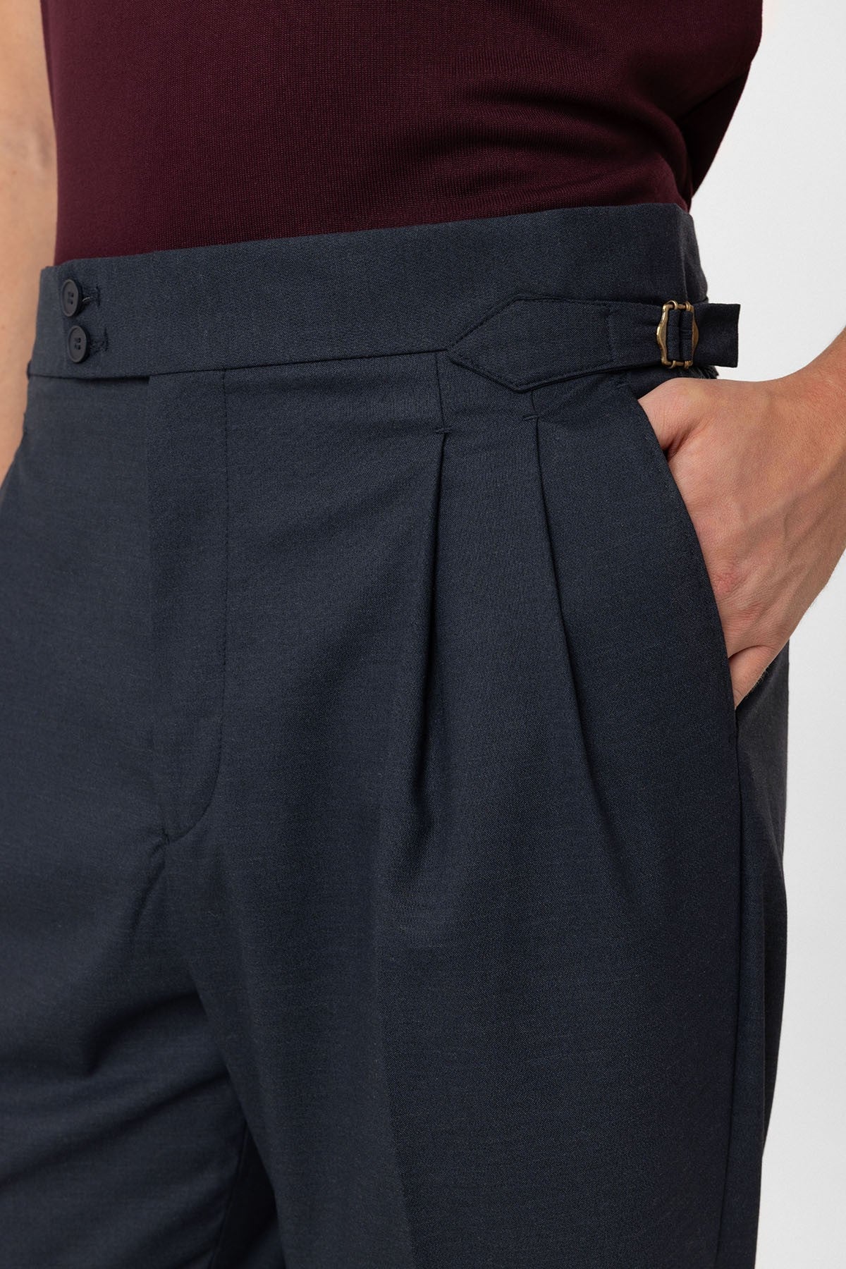 Antioch Double-Breasted Italian-Cut Men's Suit