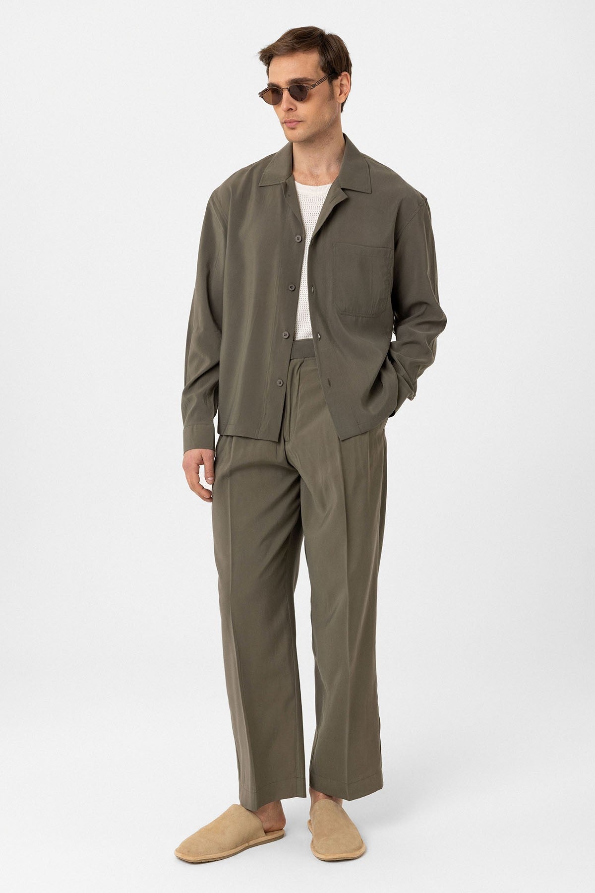 Antioch Relax Fit Modal Fabric Men's Shirt