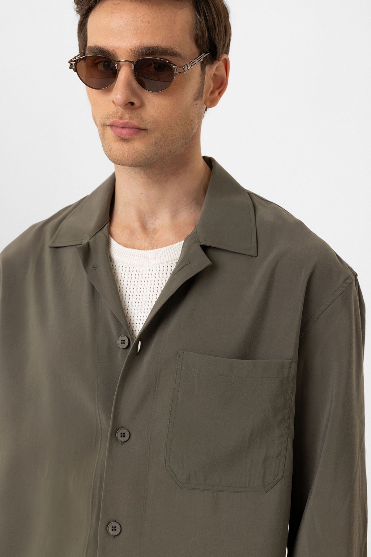 Antioch Relax Fit Modal Fabric Men's Shirt