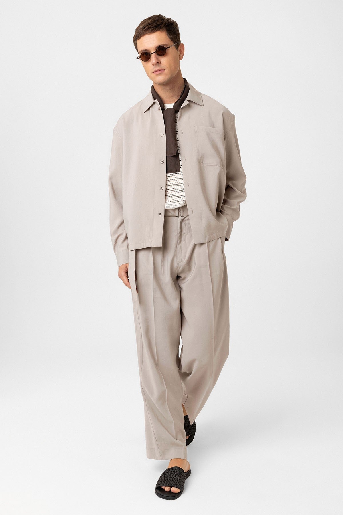 Antioch Relax Fit Modal Fabric Men's Shirt