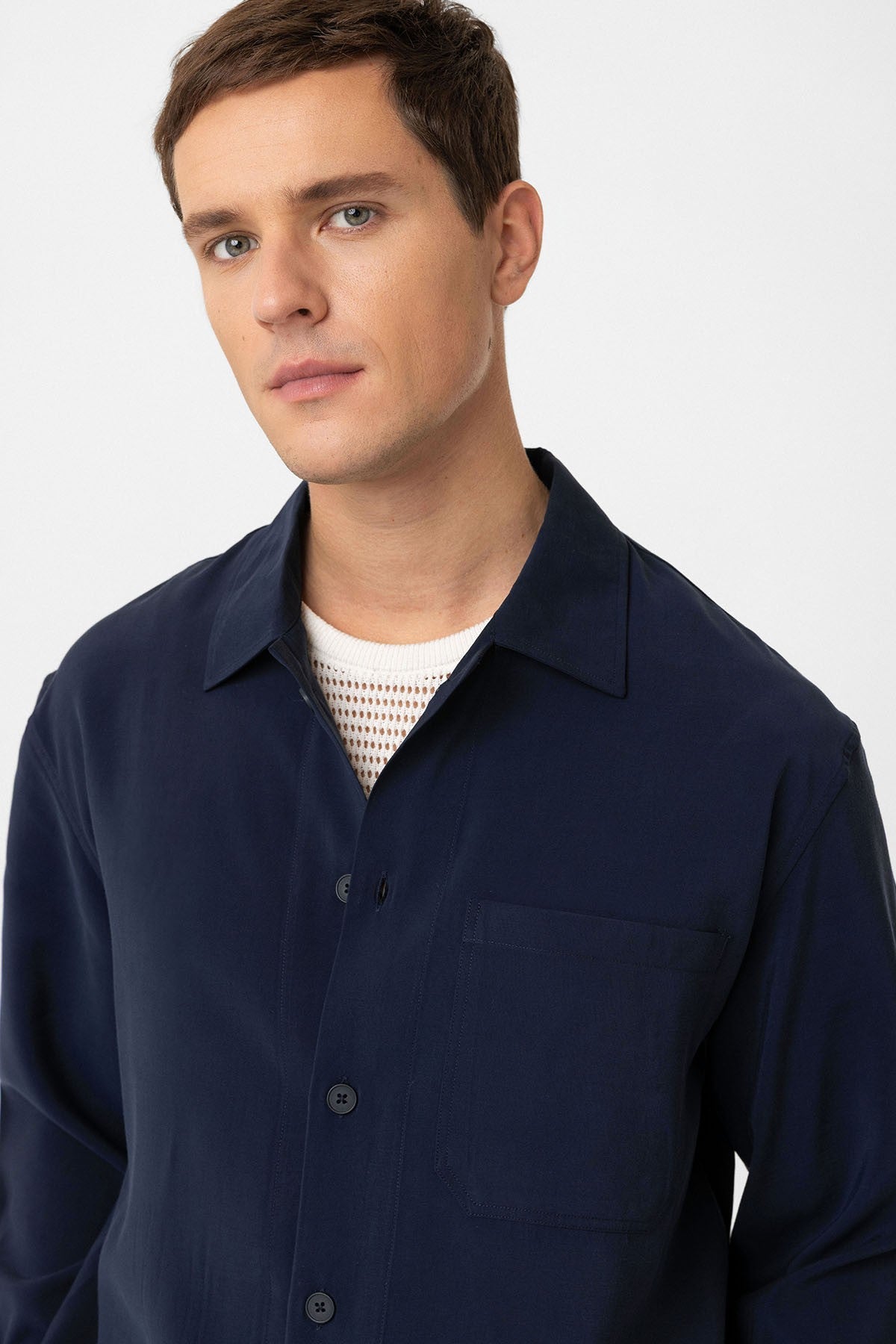 Antioch Relax Fit Modal Fabric Men's Shirt