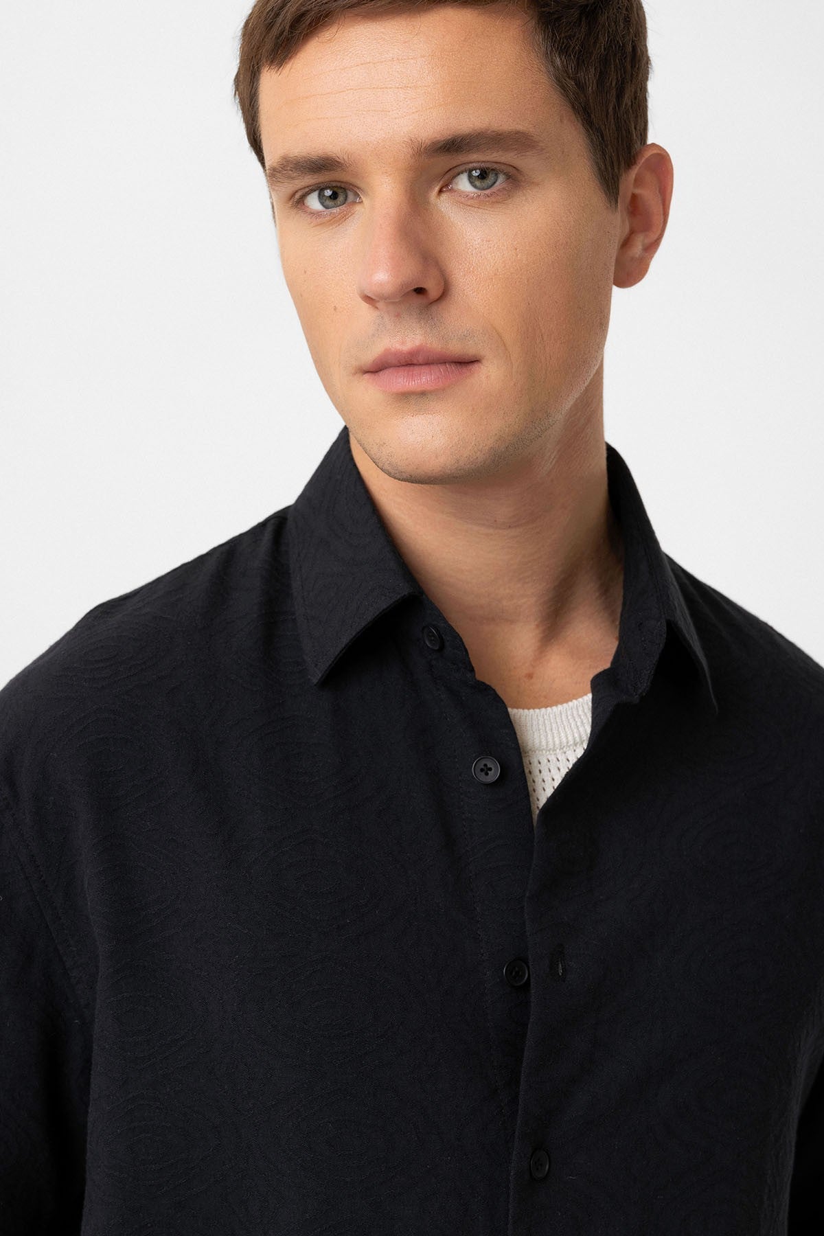 Antioch Cotton Relaxed Short-Sleeve Men's Shirt