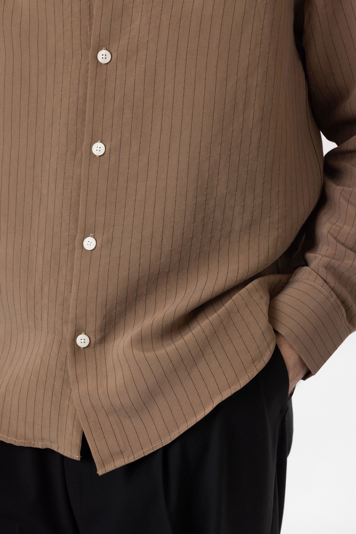 Antioch Modal Fabric Relaxed-Fit Striped Men's Shirt