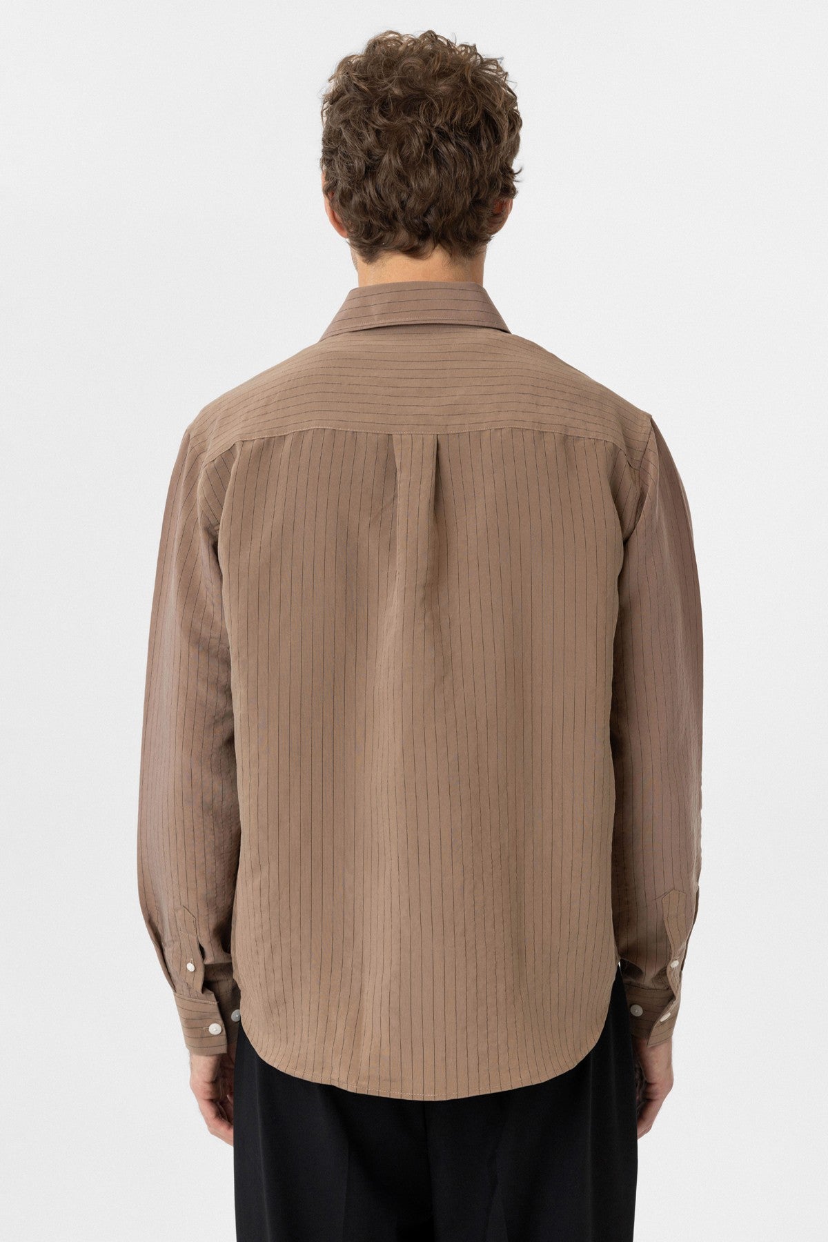 Antioch Modal Fabric Relaxed-Fit Striped Men's Shirt