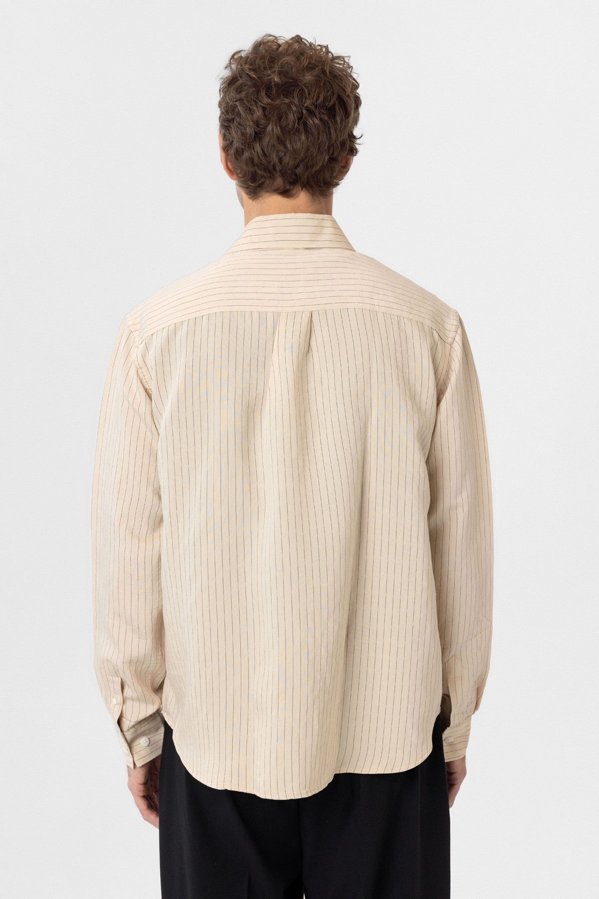 Antioch Modal Fabric Relaxed-Fit Striped Men's Shirt