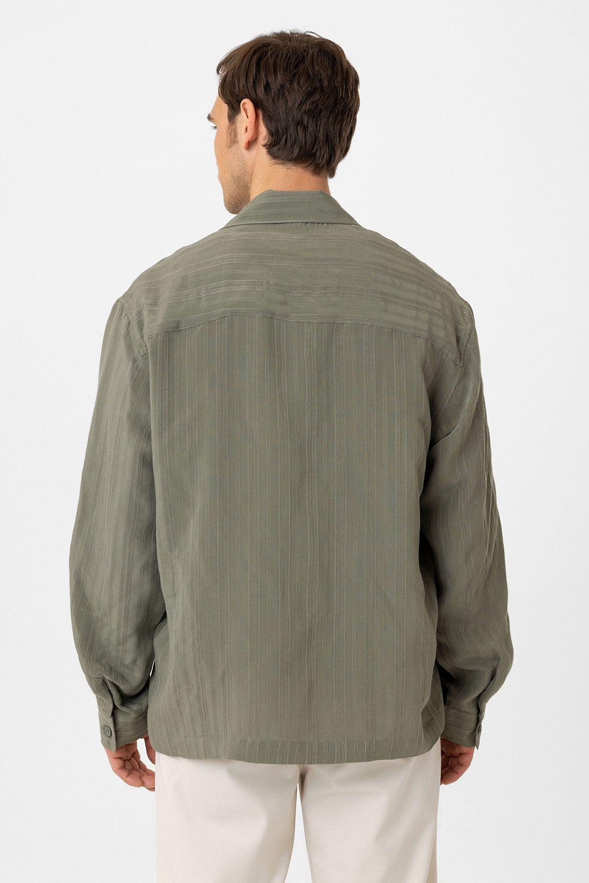 Antioch Oversized Textured Men's Shirt