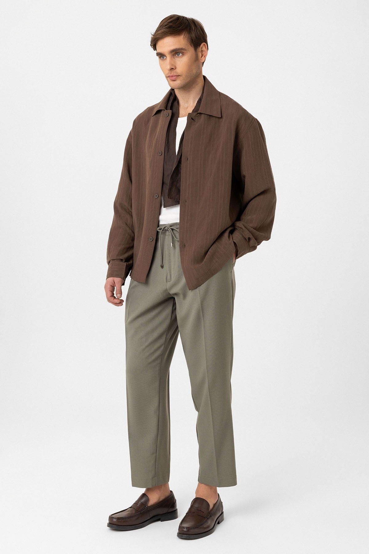 Antioch Oversized Textured Men's Shirt