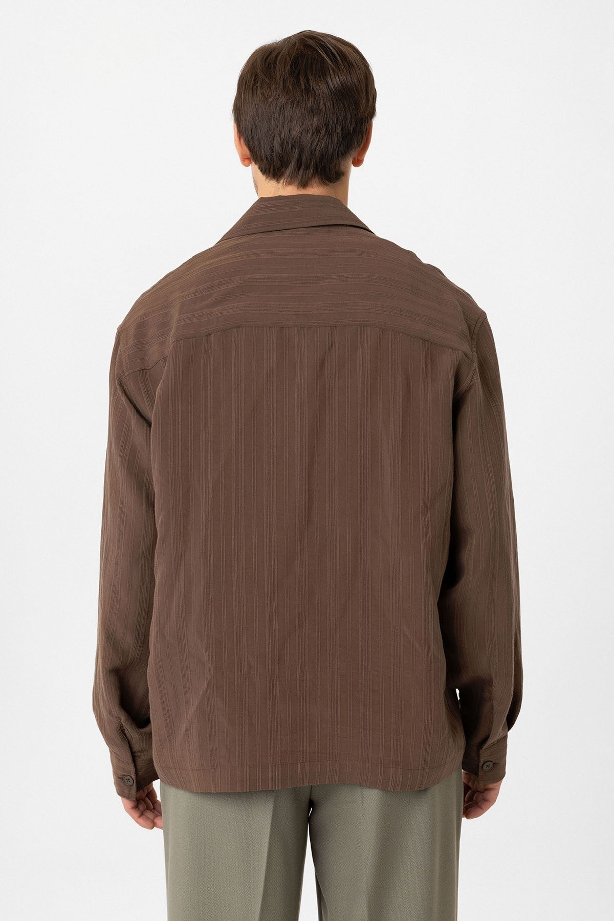 Antioch Oversized Textured Men's Shirt