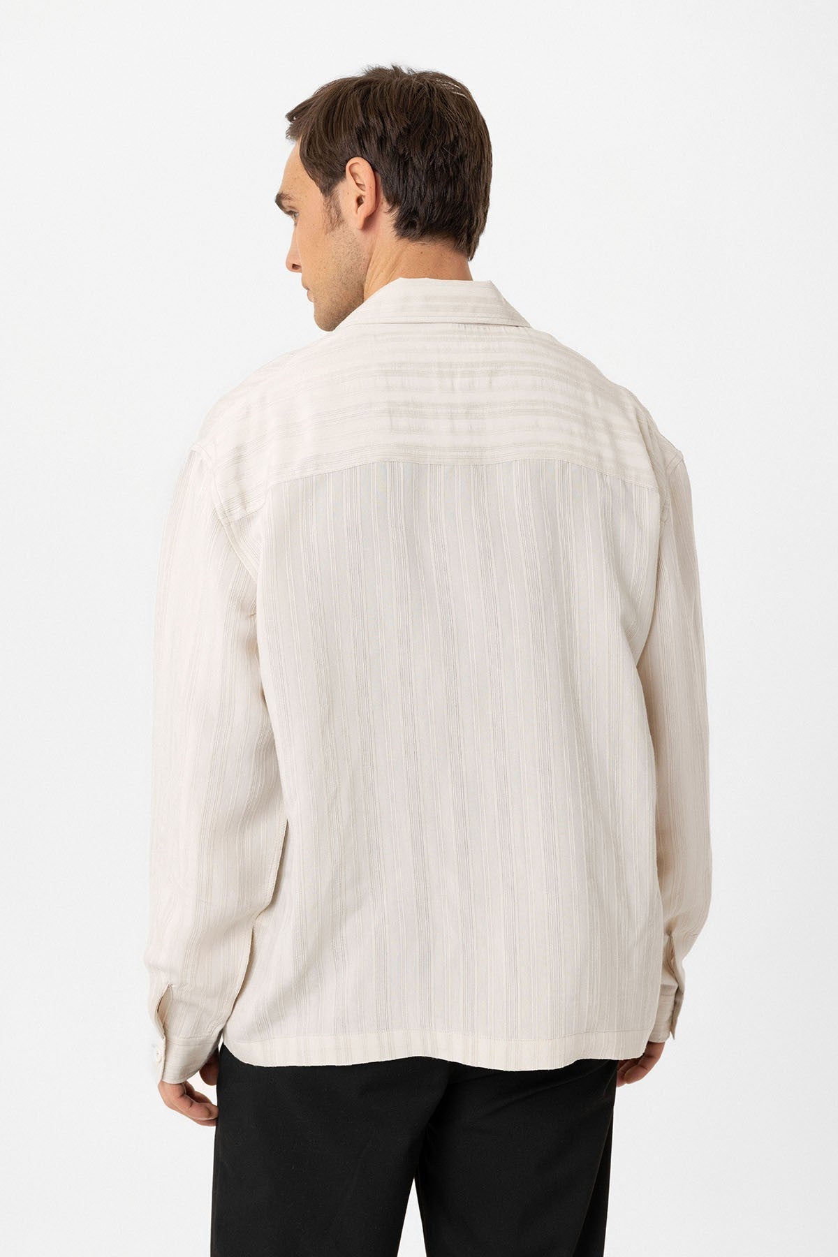 Antioch Oversized Textured Men's Shirt