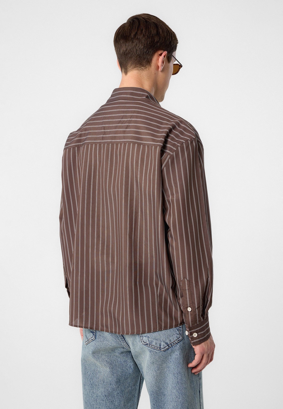 Relax Fit Striped Men's Shirt