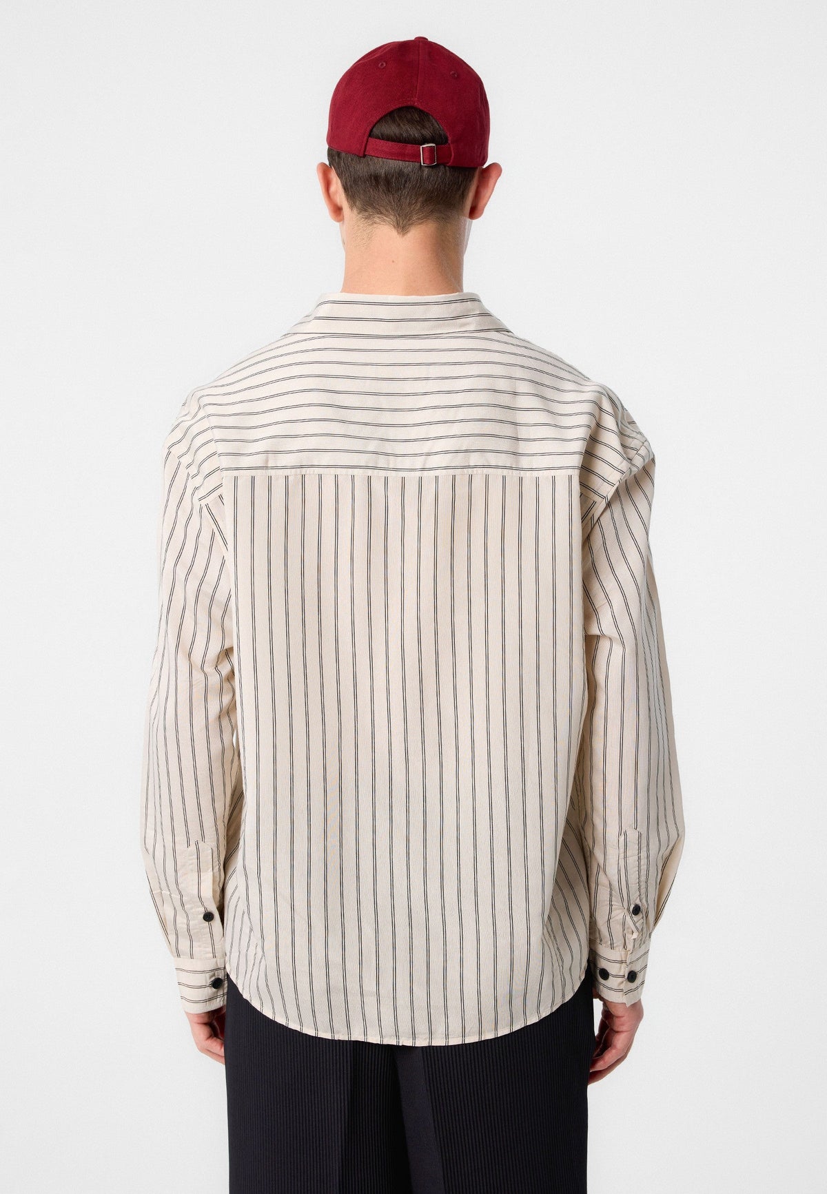 Relax Fit Striped Men's Shirt