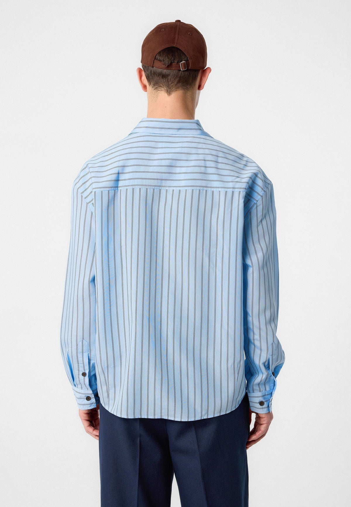 Relax Fit Striped Men's Shirt