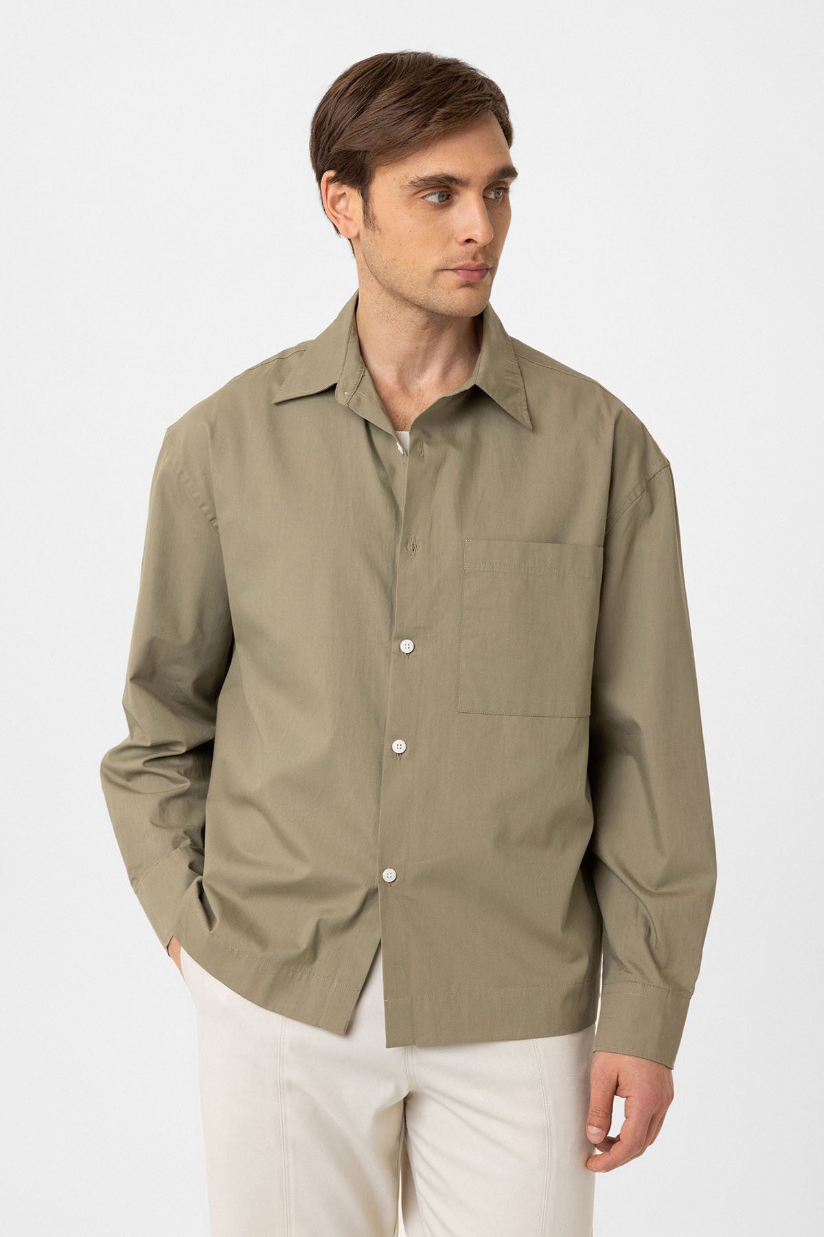 Antioch Cotton Relaxed-Fit Men's Shirt