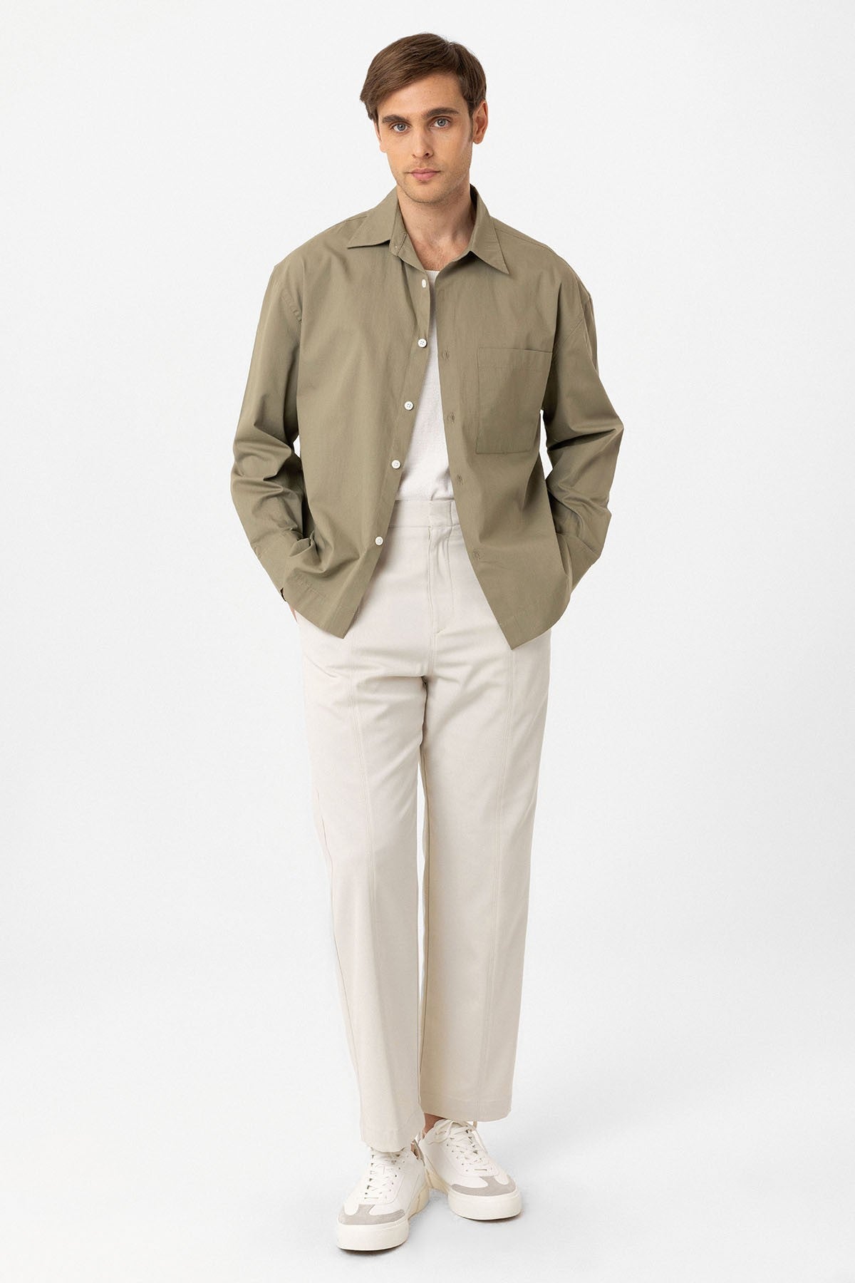 Antioch Cotton Relaxed-Fit Men's Shirt