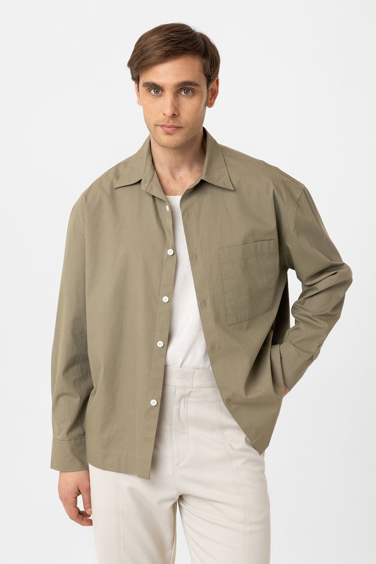 Antioch Cotton Relaxed-Fit Men's Shirt