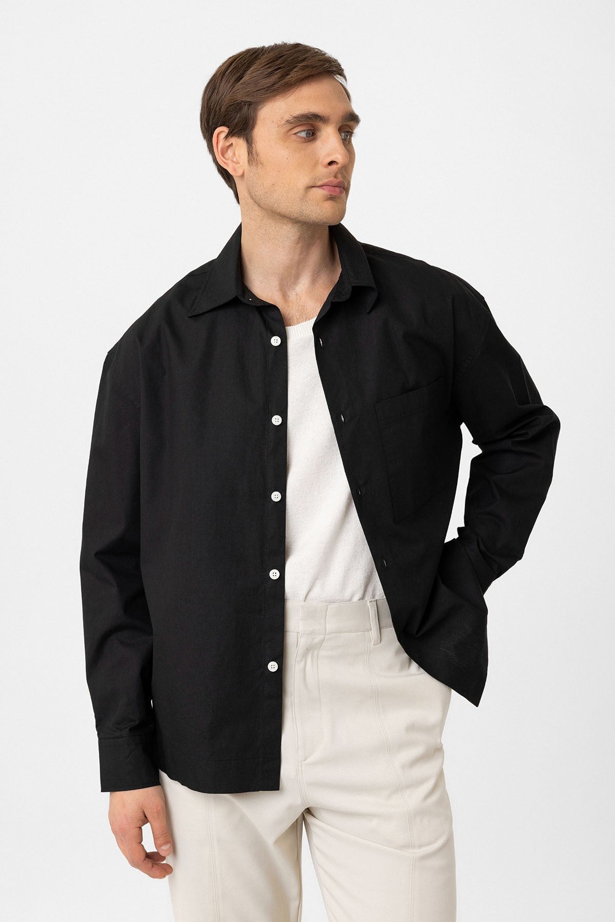 Antioch Cotton Relaxed-Fit Men's Shirt
