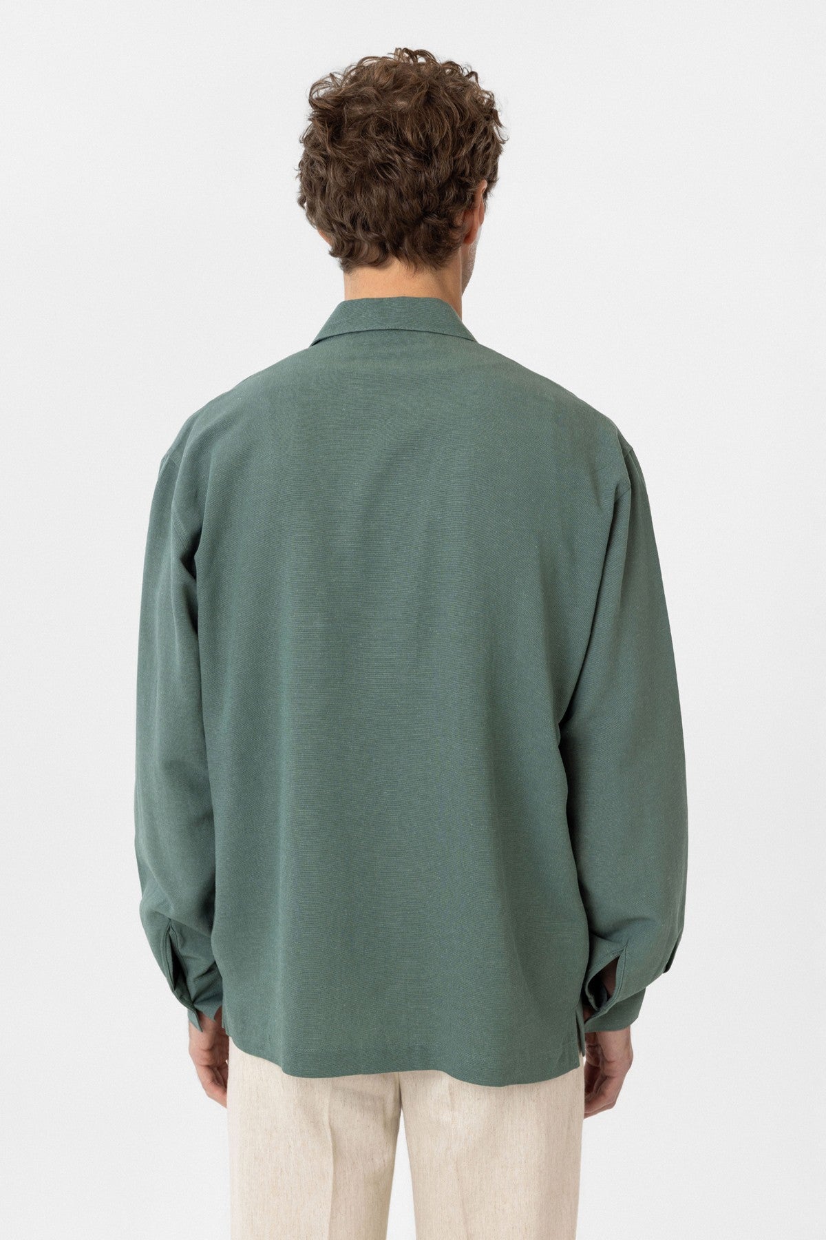 Antioch Linen-Blend Relaxed-Fit Men's Shirt