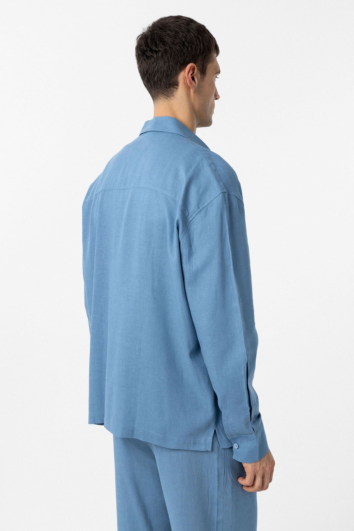 Antioch Linen-Blend Relaxed-Fit Men's Shirt