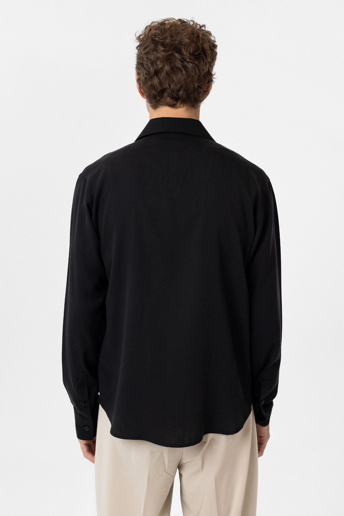 Relax Fit Modal Fabric Men's Shirt