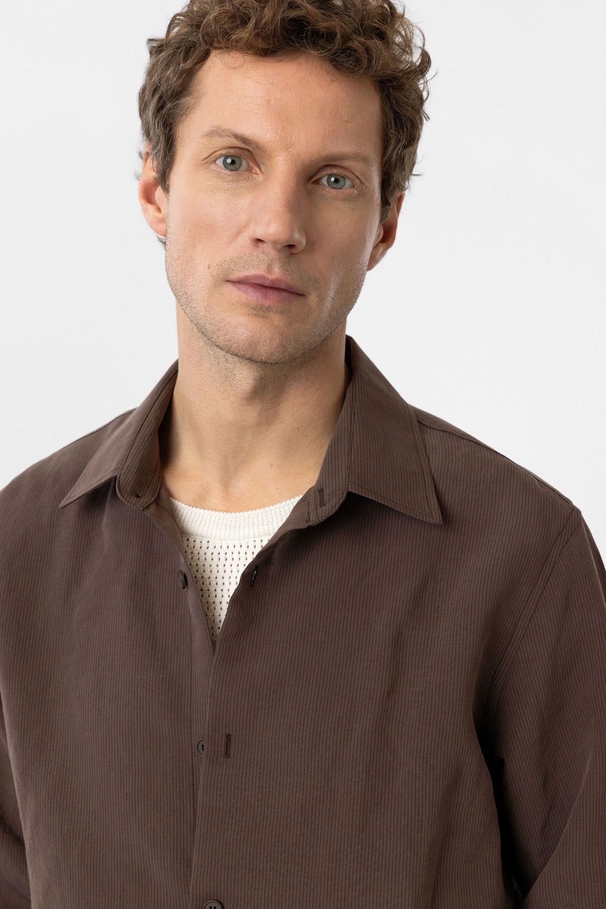 Relax Fit Modal Fabric Men's Shirt