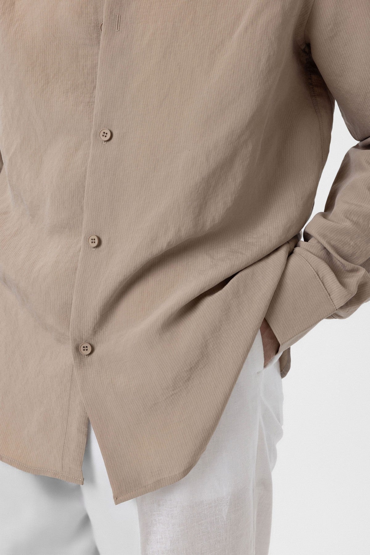 Relax Fit Modal Fabric Men's Shirt