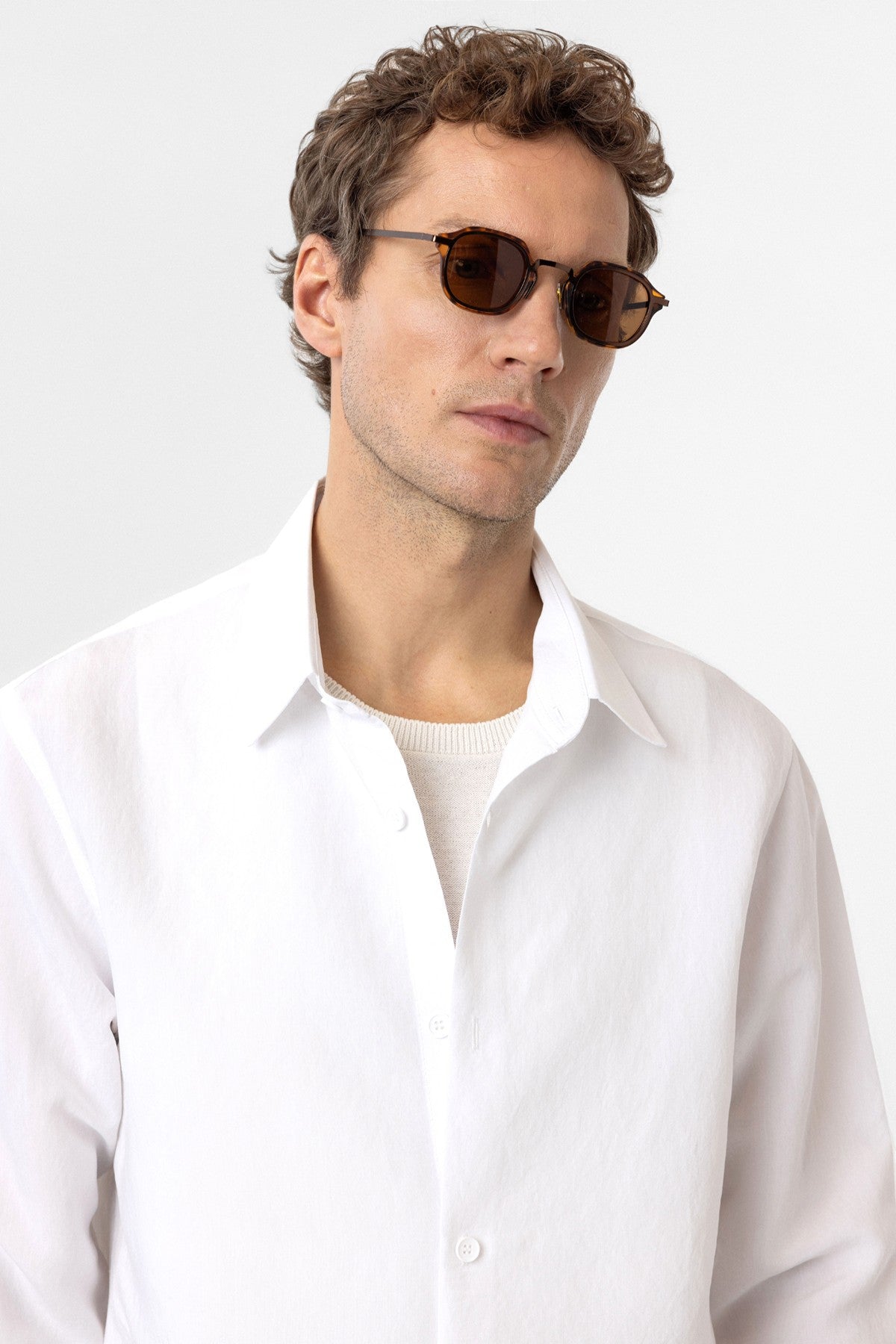 Relax Fit Modal Fabric Men's Shirt