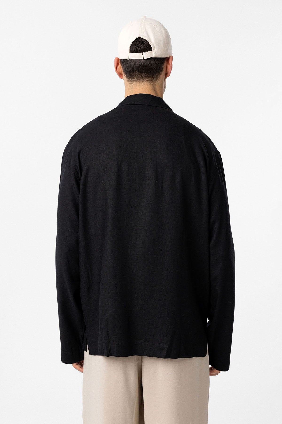 Antioch Linen-Blend Relaxed-Fit Men's Shirt