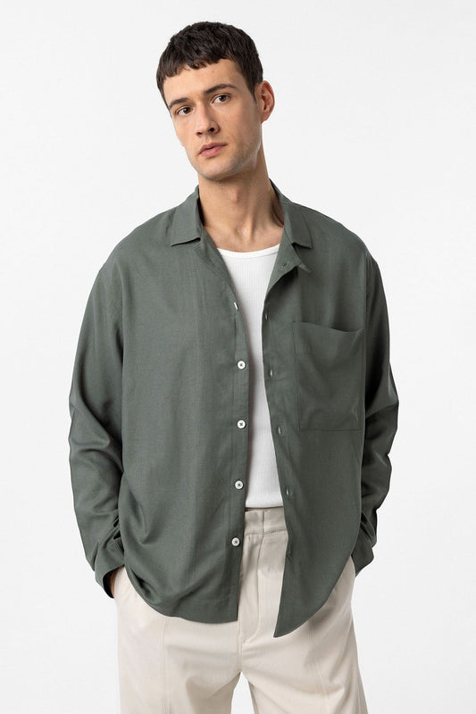 Antioch Linen-Blend Relaxed-Fit Men's Shirt