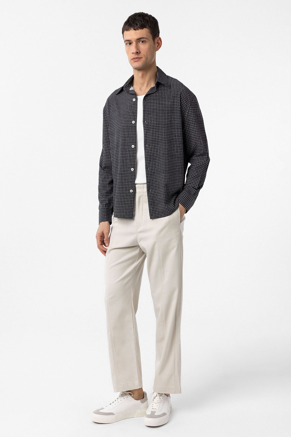 Antioch Checkered Men's Relaxed-Fit Shirt