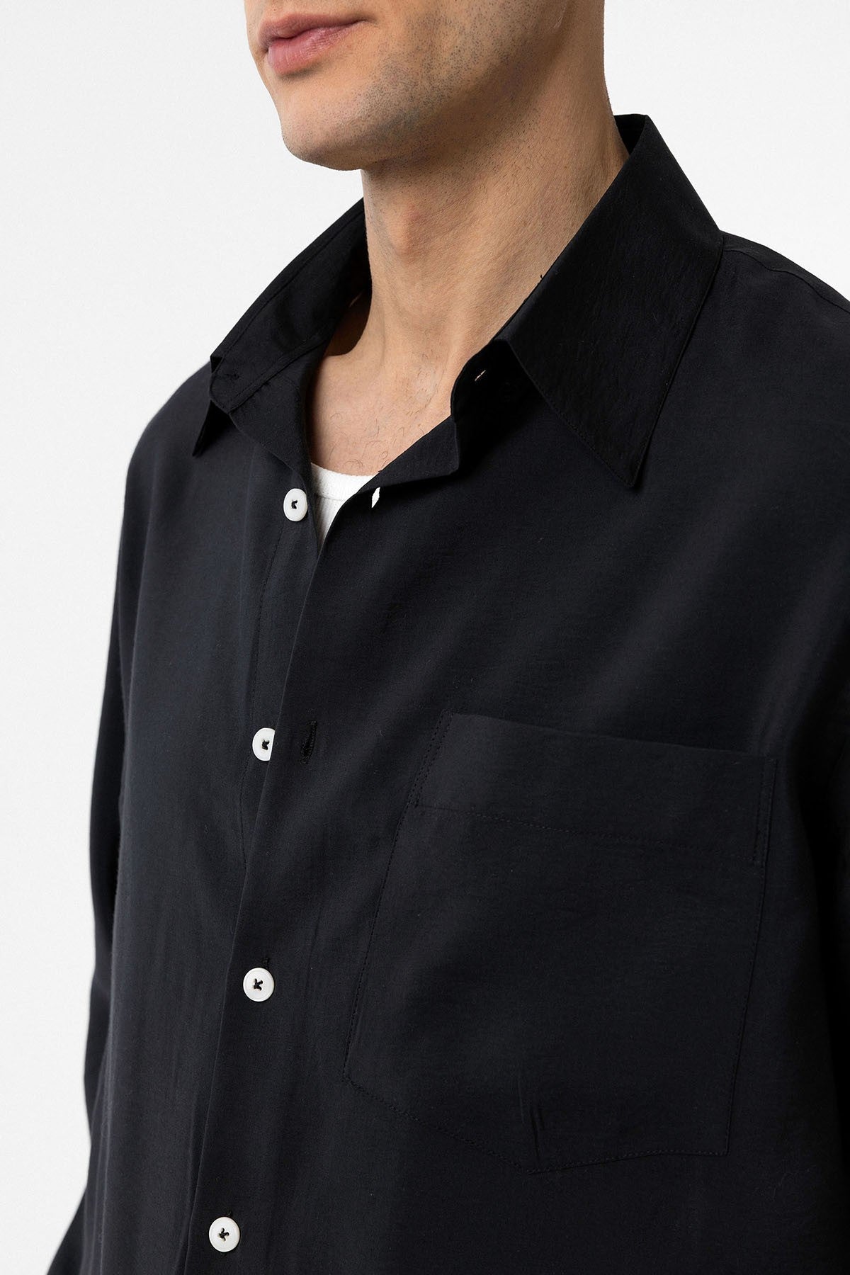 Antioch Modal Fabric Relaxed-Fit Men's Shirt