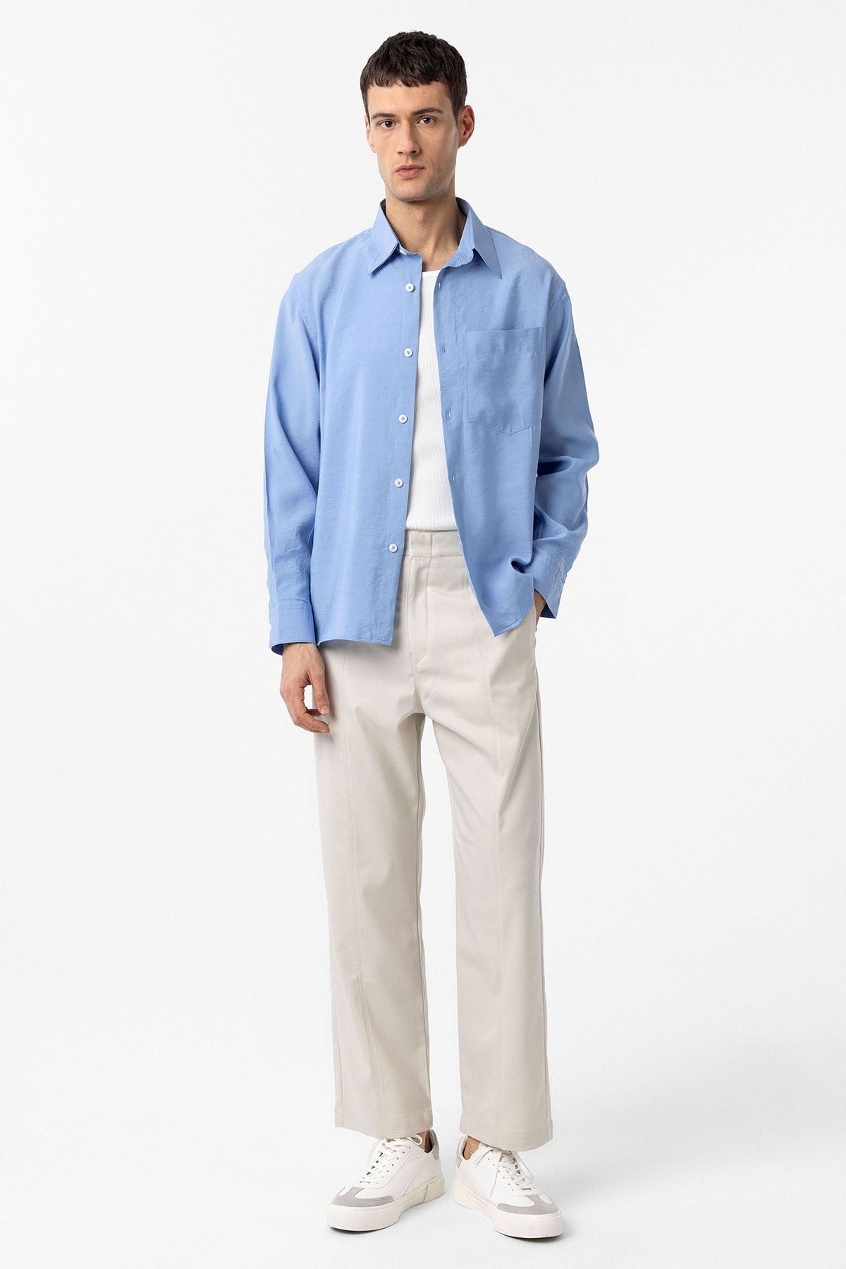Antioch Modal Fabric Relaxed-Fit Men's Shirt