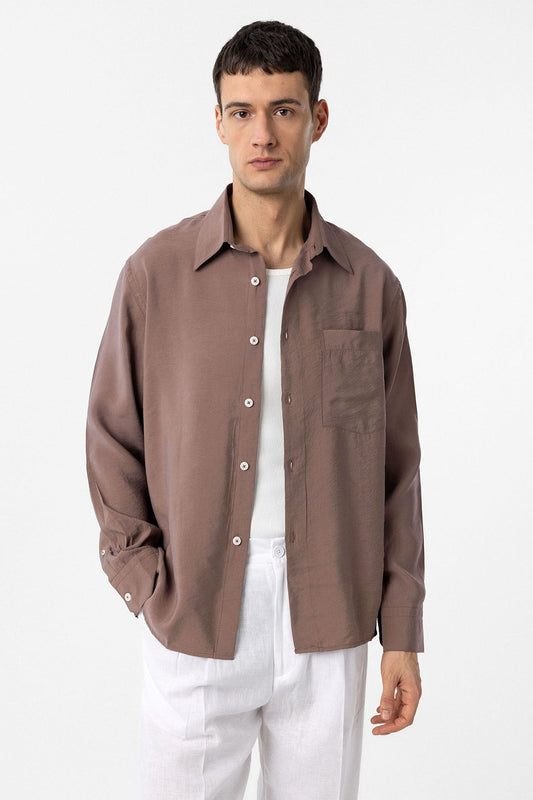 Antioch Modal Fabric Relaxed-Fit Men's Shirt