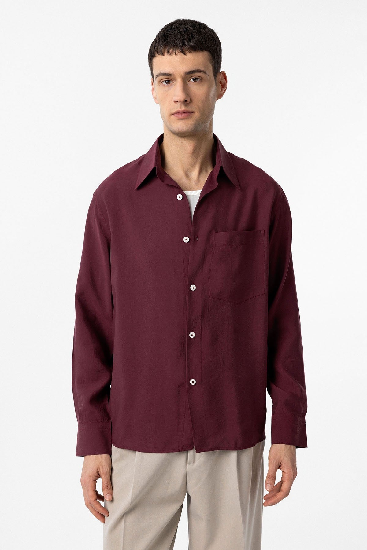 Antioch Modal Fabric Relaxed-Fit Men's Shirt