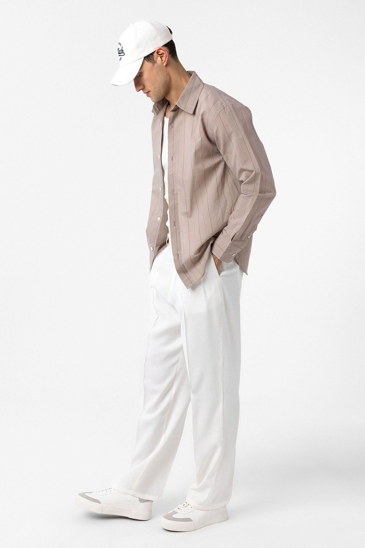 Antioch Relaxed Striped Men's Shirt