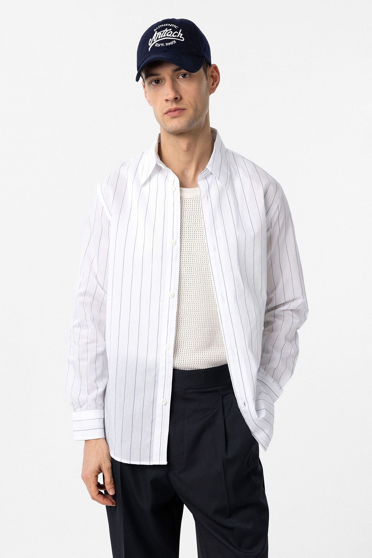 Antioch Relaxed Striped Men's Shirt