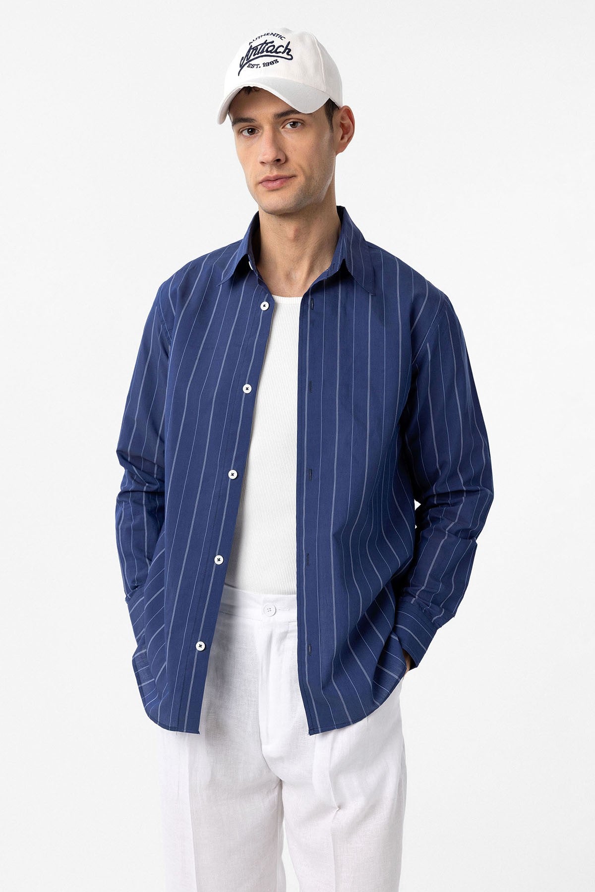 Antioch Relaxed Striped Men's Shirt