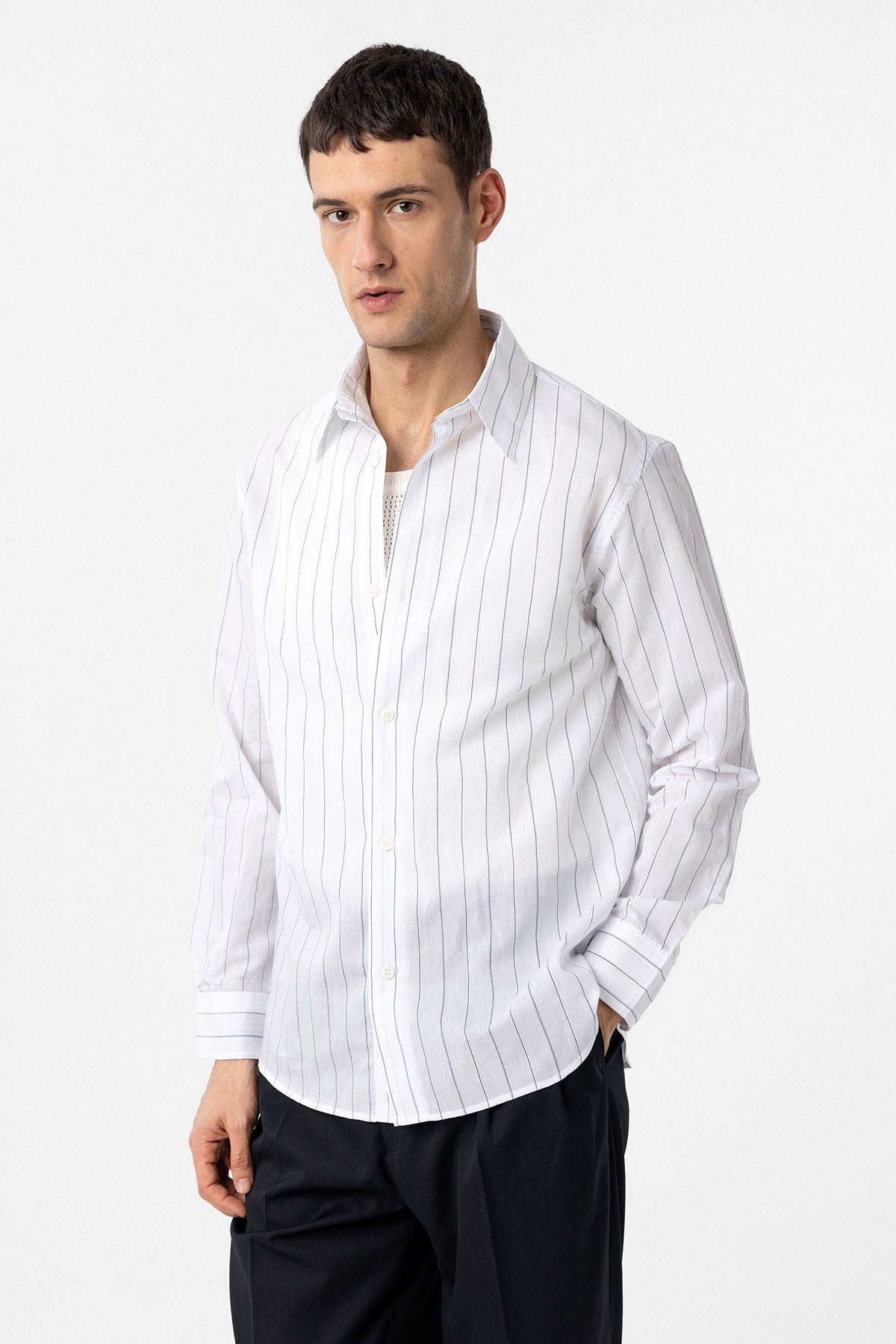 Antioch Relaxed Striped Men's Shirt