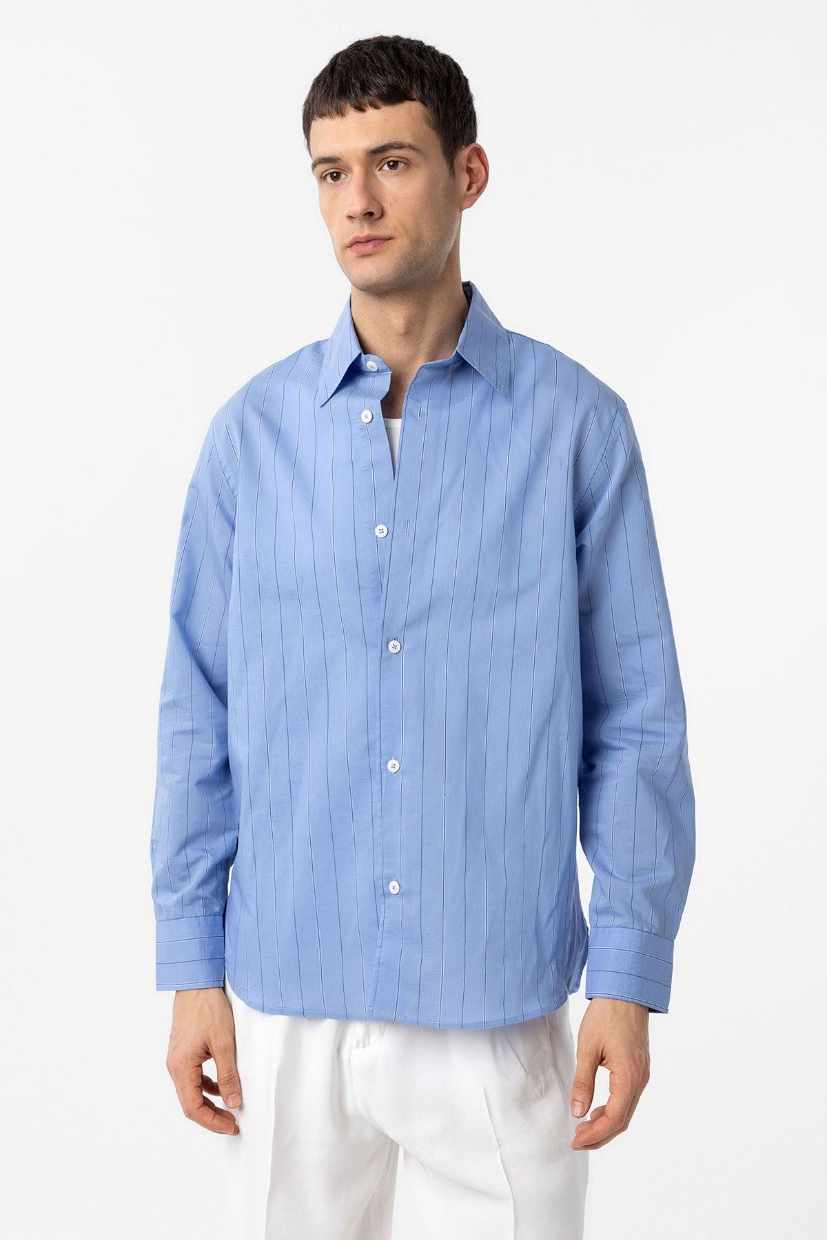 Antioch Relaxed Striped Men's Shirt